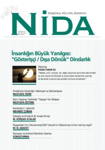 NİDA DERGİSİ - SAYI 143 - AĞUSTOS EYLÜL 2010