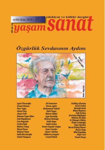 Yaşam Sanat Dergisi, Sayı 37, Eylül Ekim 2018