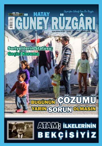 Güney Rüzgarı Dergisi, Sayı 223, Kasım 2018