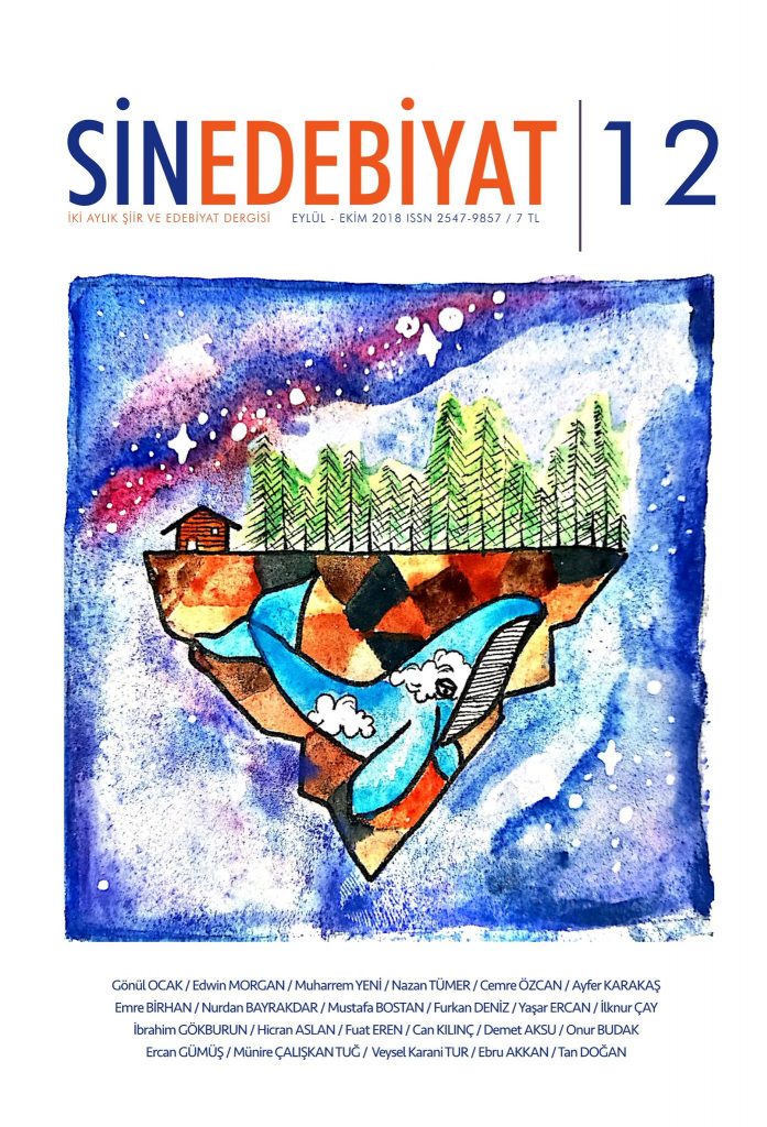 Sinedebiyat Şiir ve Edebiyat Dergisi, Sayı 12, Eylül Ekim 2018