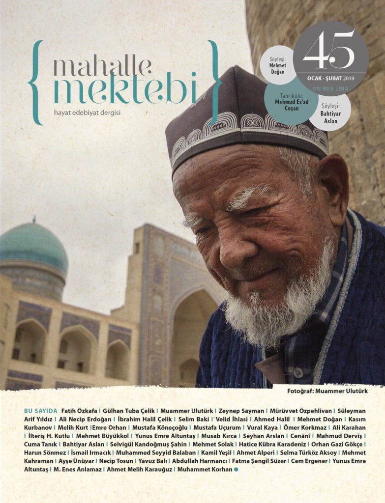 Mahalle Mektebi Dergisi, Sayı 45, Ocak Şubat 2019