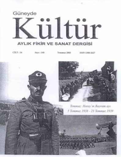 Güneyde Kültür Dergisi, Sayı 140