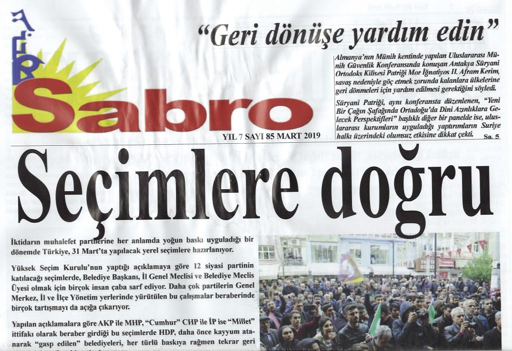 Sabro Gazetesi, Sayı 85