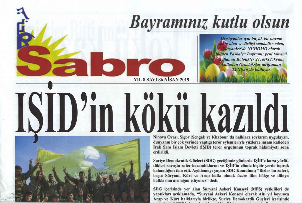 Sabro Gazetesi, Sayı 86