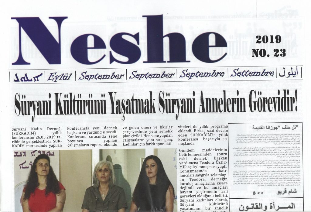 Neshe Bülteni, Sayı 23, Eylül 2019