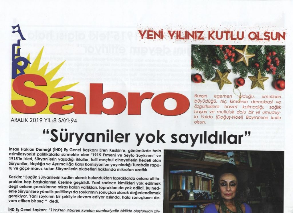 Sabro Gazetesi, Sayı 94