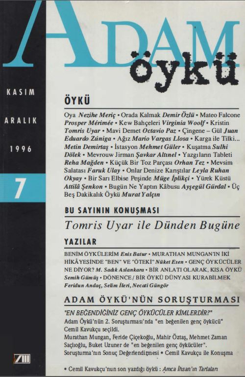 Adam Öykü, Sayı 7