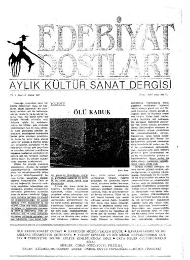 Edebiyat Dostları Dergisi, Sayı 8