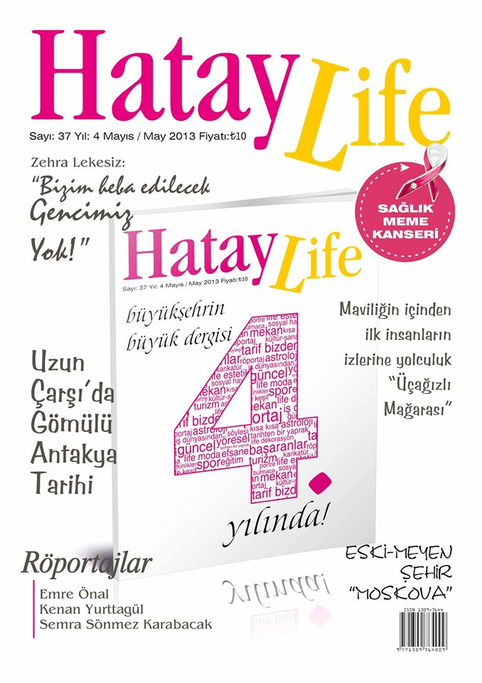 Hatay Life Dergisi, Sayı 37, Mayıs 2013