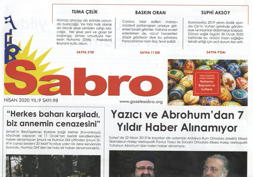 Sabro Gazetesi, Sayı 98