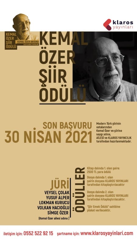 Kemal Özer Şiir Ödülü