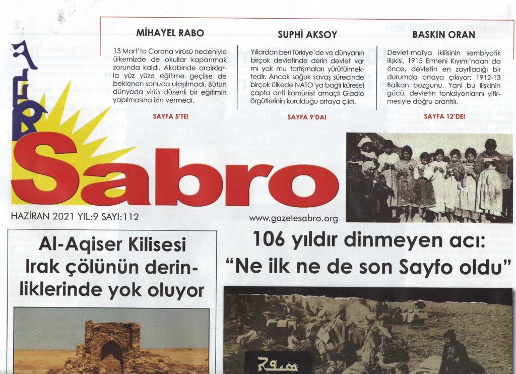 Sabro Gazetesi, Haziran 2021